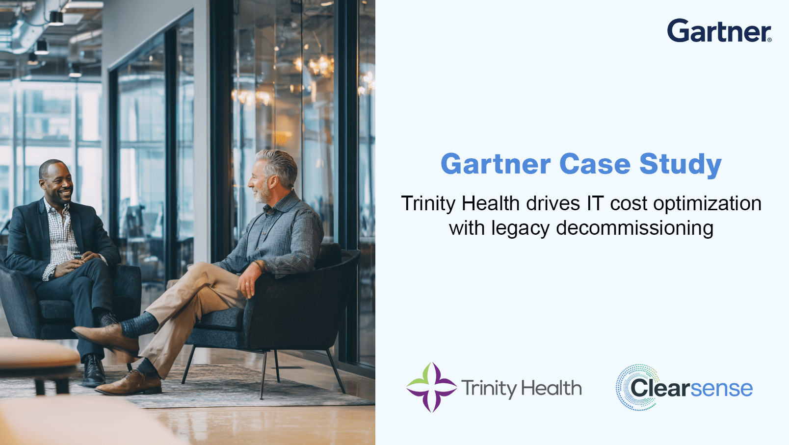 Gartner Case Study-Trinity Health drives IT Cost Optimization with Legacy decommissioning