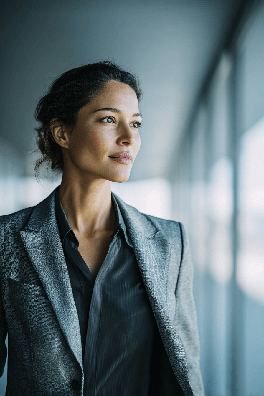 Female healthcare executive