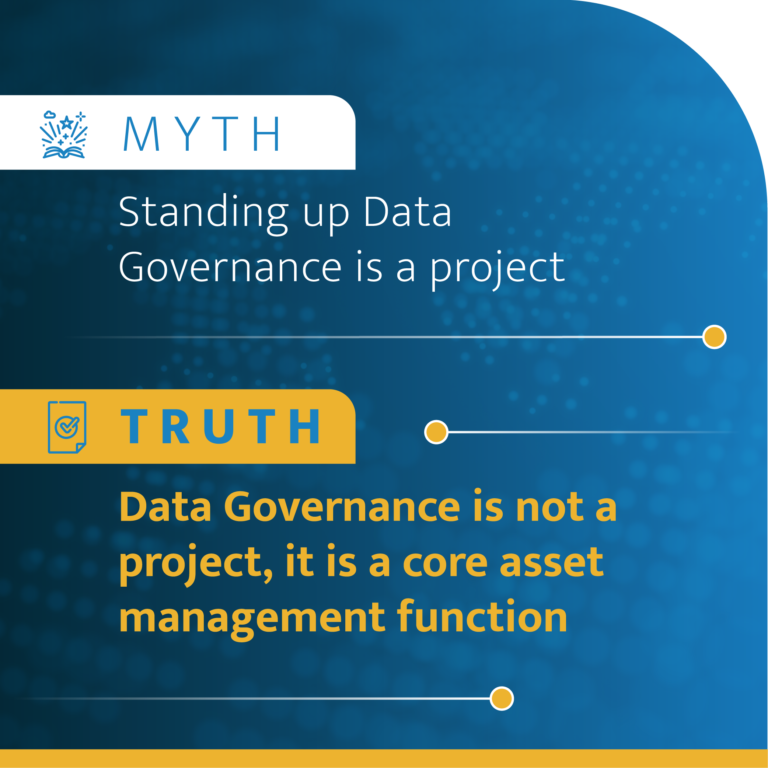 Data Governance is a core asset