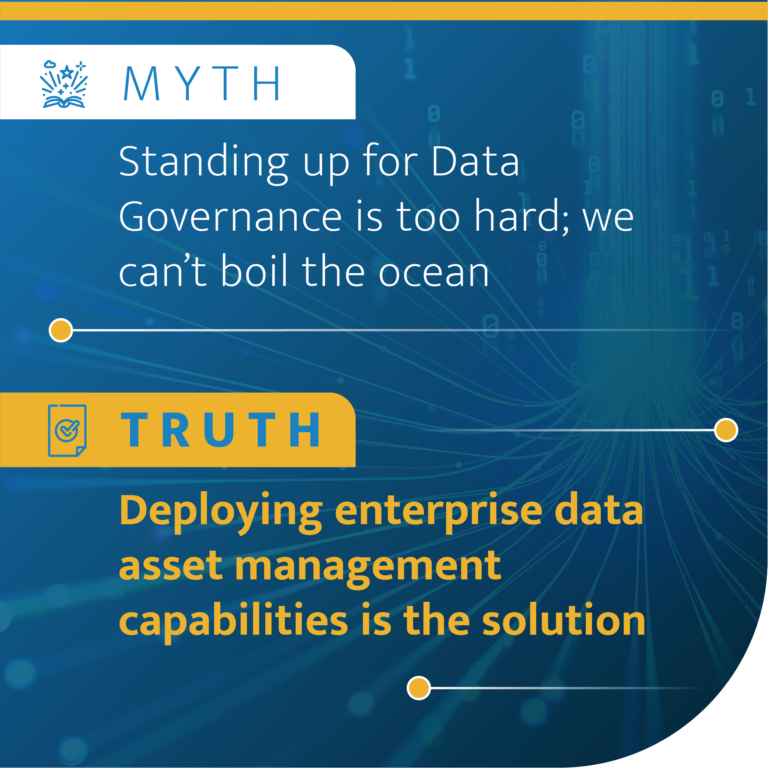 Data Governance myth buster 3